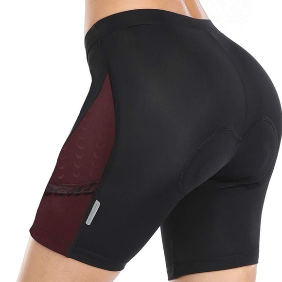 Santic Women's Bike Shorts w/ Padded Cycling Quick Dry Breathable Side Pockets S - Picture 4 of 6